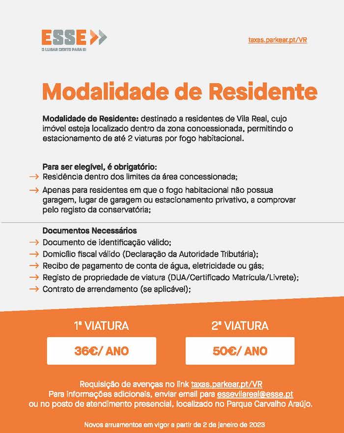 NOVA CONCESSÃO DO ESTACIONAMENTO DE VILA REAL 