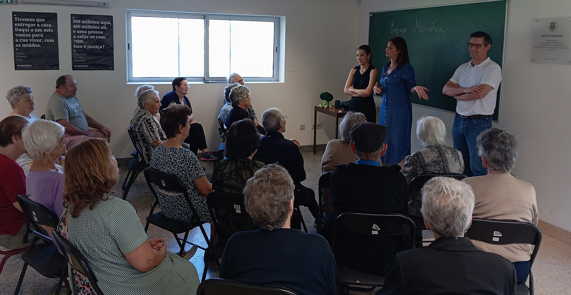 RETOMA DAS ATIVIDADES DO PROJETO ESPAÇO MEMÓRIA