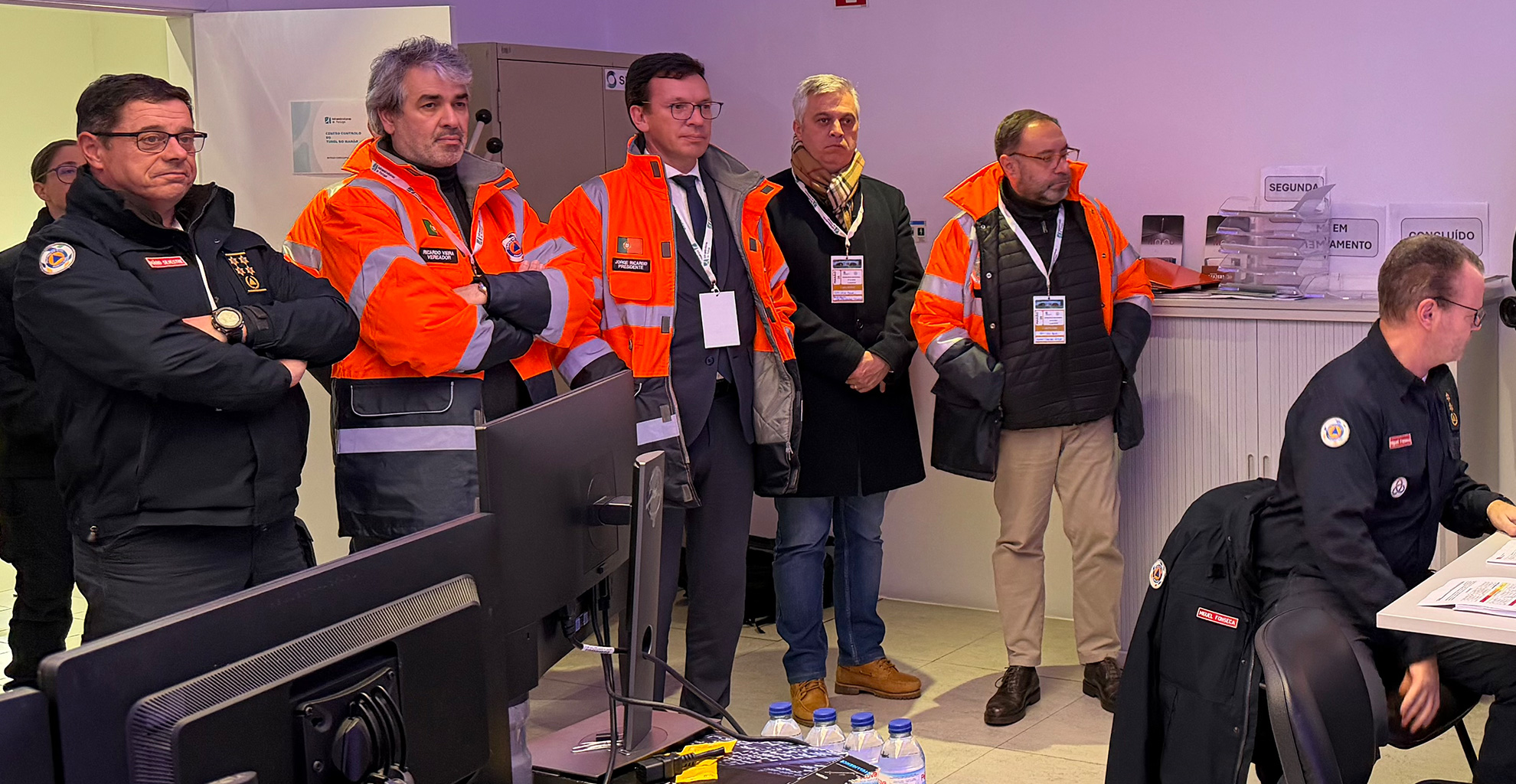 TÚNEL DO MARÃO ENCERROU PARA REALIZAÇÃO DE SIMULACRO