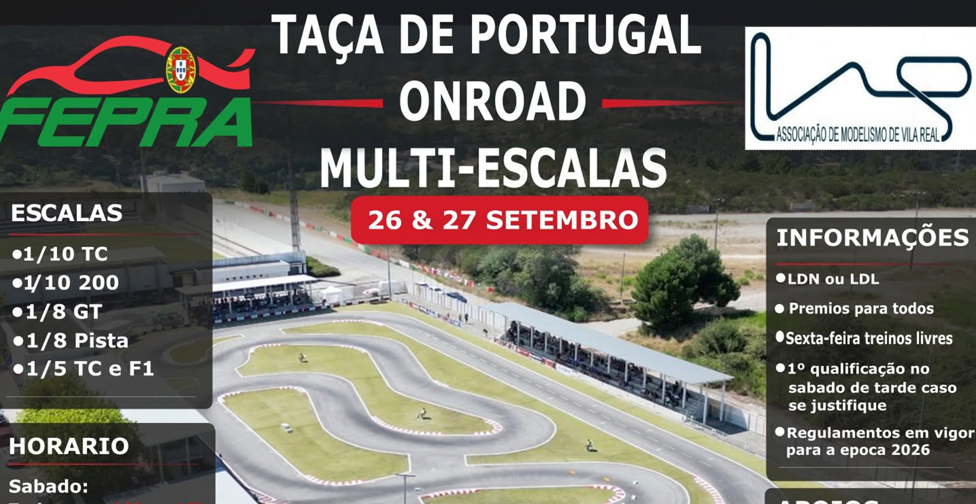 TAÇA DE PORTUGAL ONROAD MULTI-ESCALAS EM VILA REAL